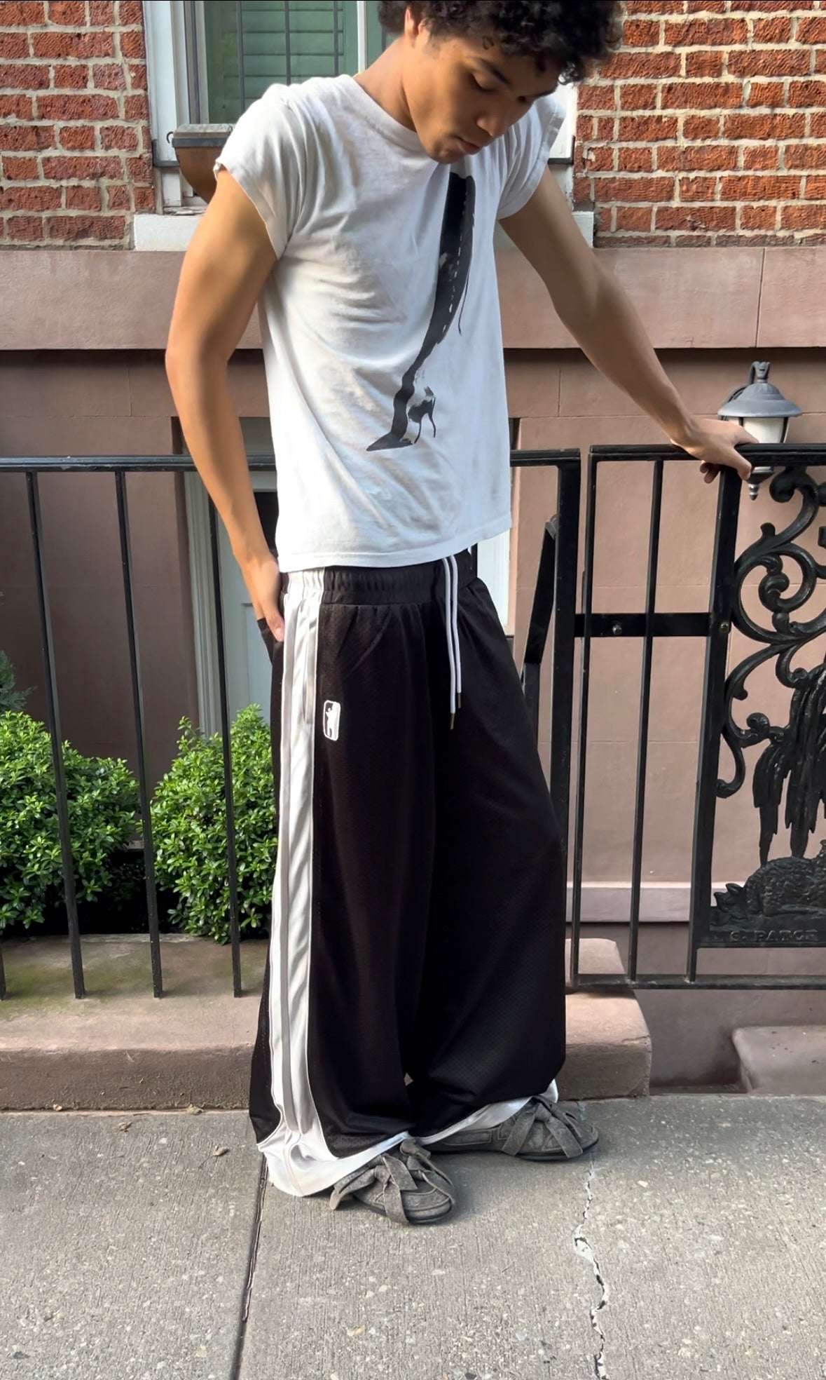 Black Ath-Lounge Pants