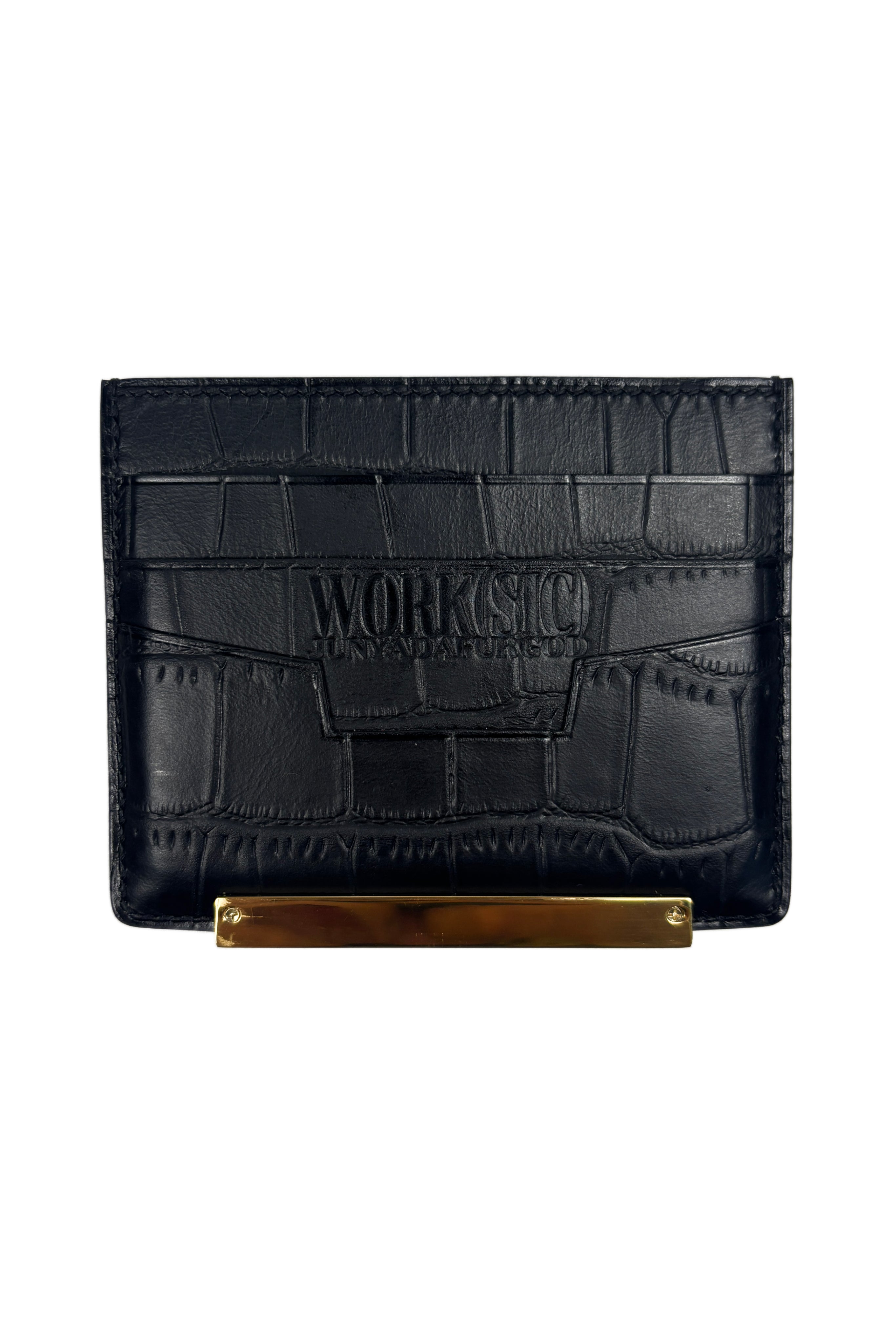 CROC CLIP CARD HOLDER