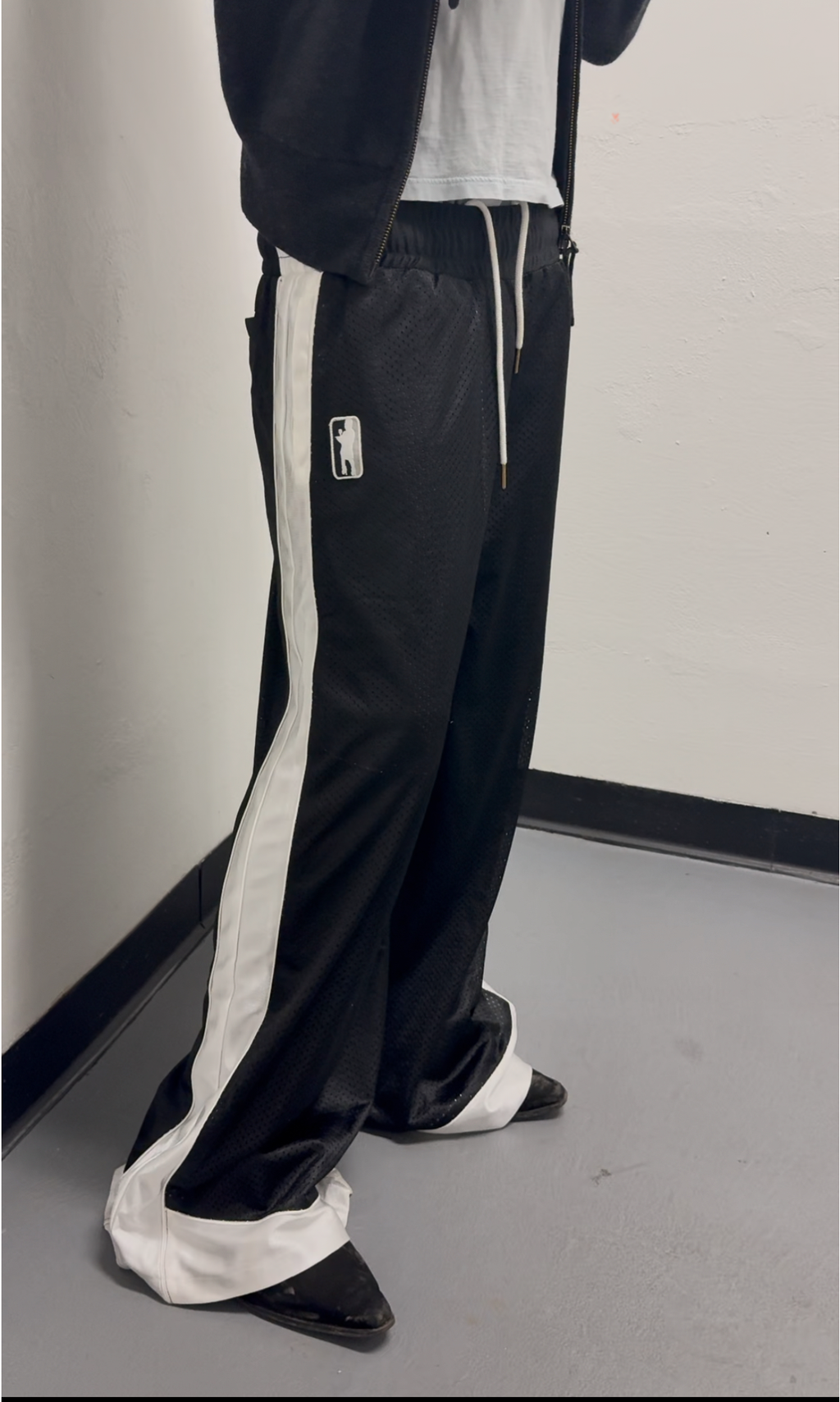 Black Ath-Lounge Pants