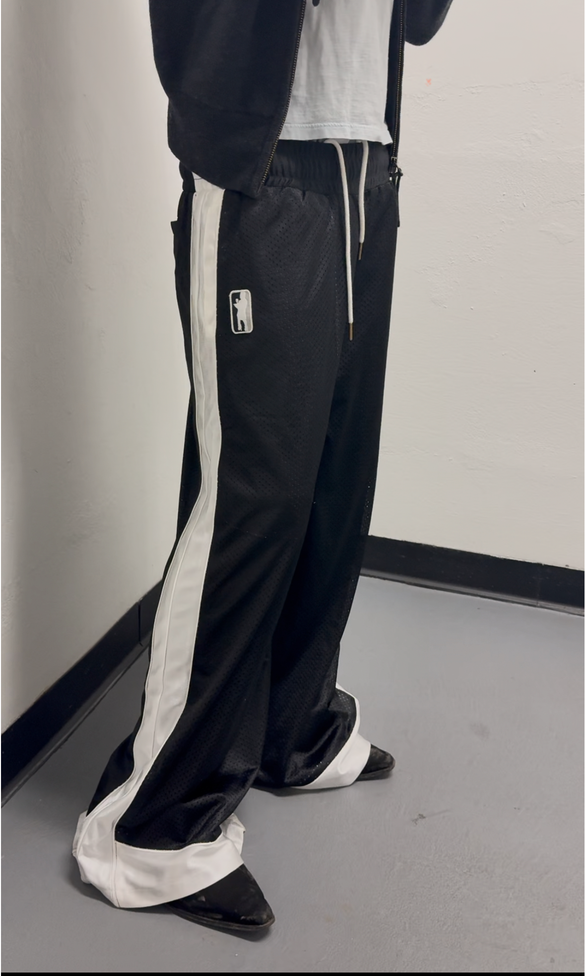 Black Ath-Lounge Pants