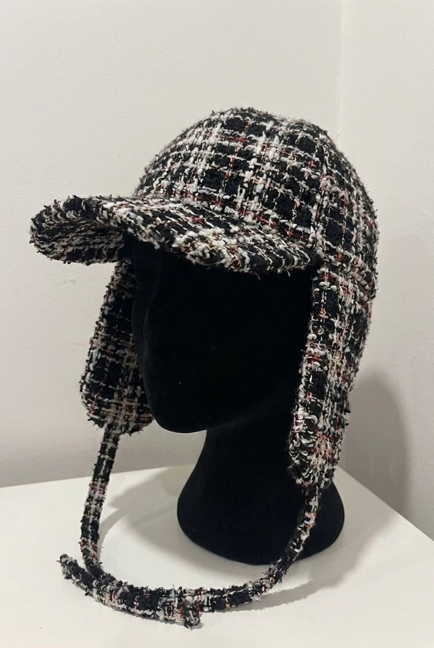 Tweed Flap Caps 3