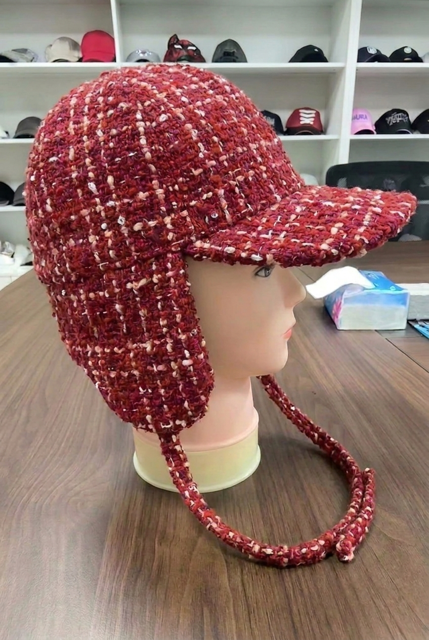 Tweed Flap Caps 1