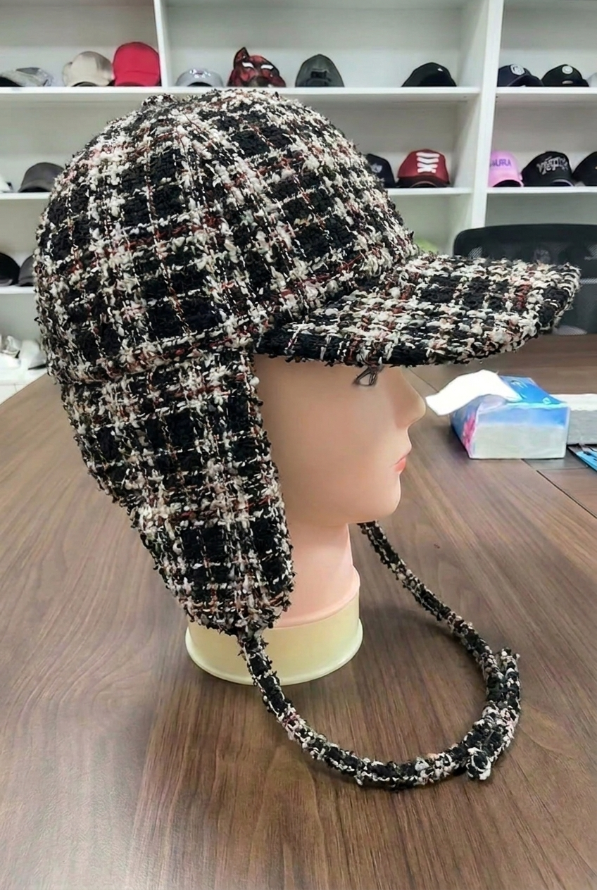 Tweed Flap Caps 3